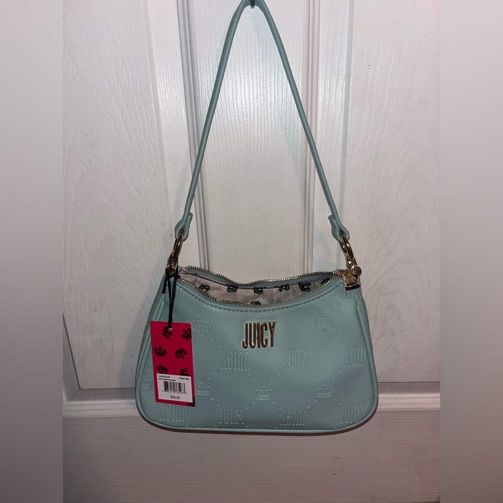 Juicy Couture Light Blue Shoulder Bag